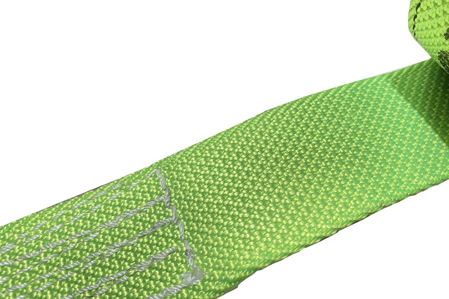 Lasso Ring Hi Viz Green Strap, 2"x9'