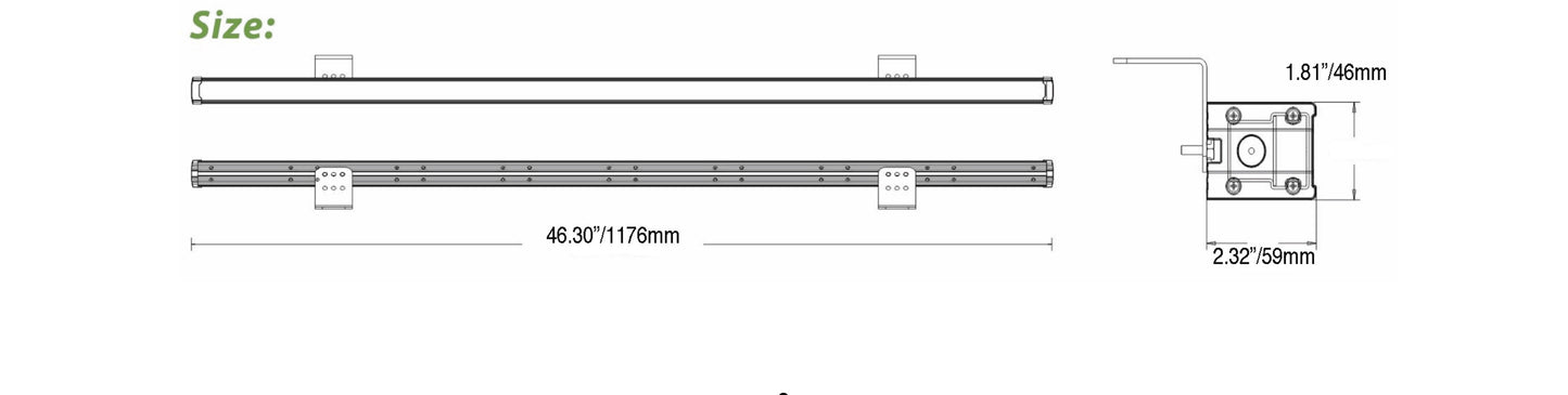 48" Directional/Traffic Advisor Light Bar F6448100