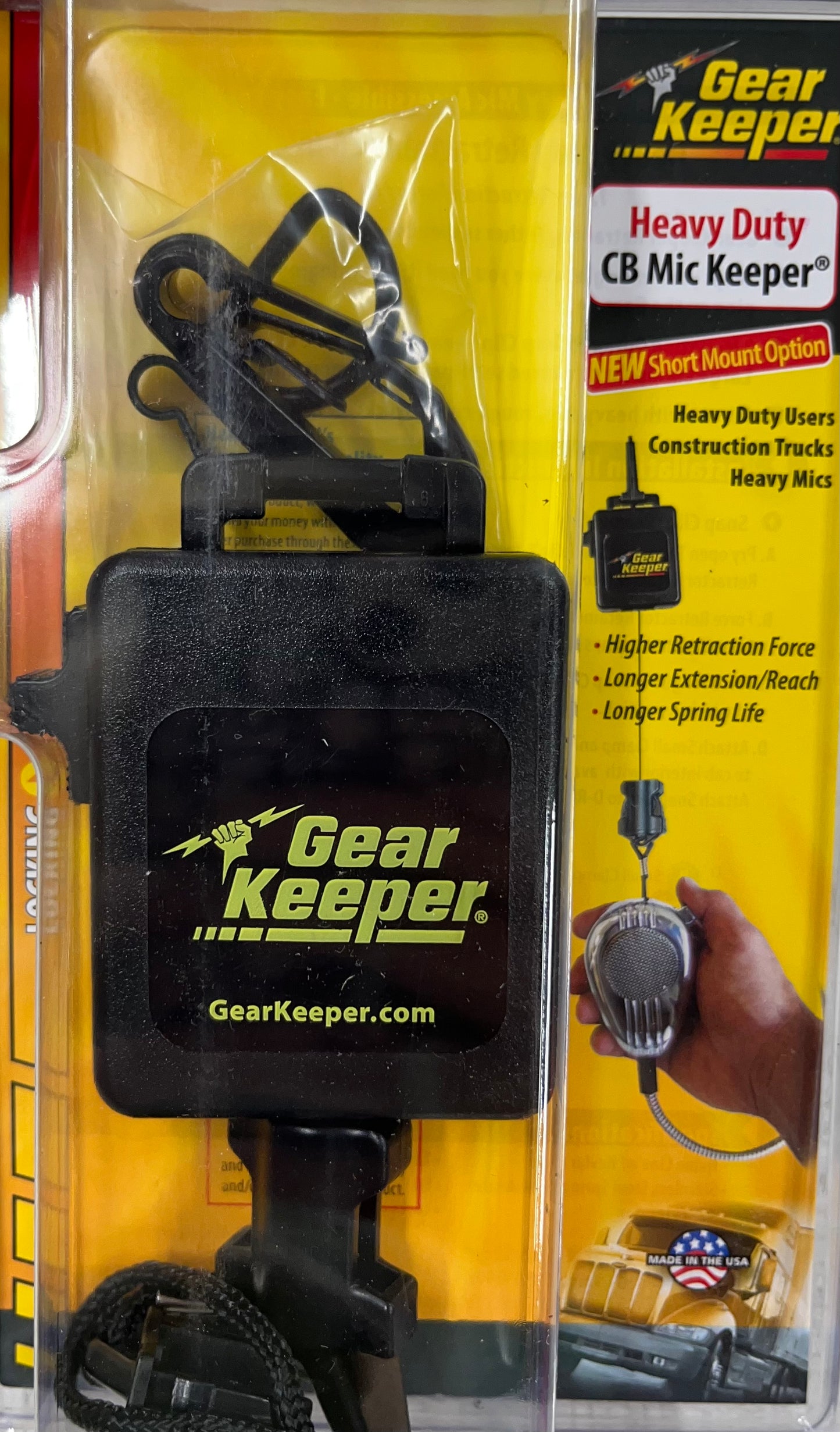 Gear Keeper Retractable Heavy Duty Mic Keeper