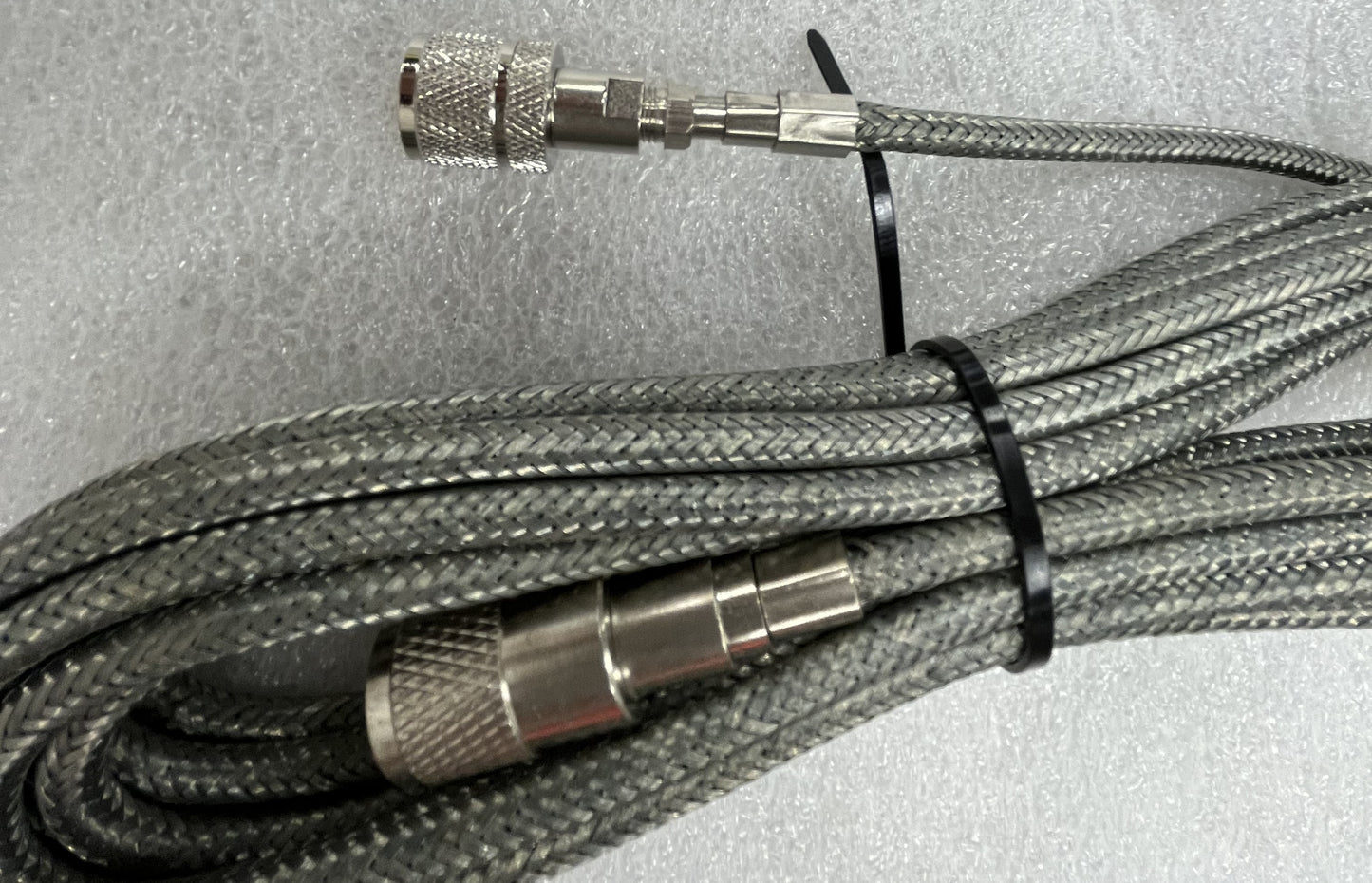 Coax 18' Plug to Plug Heavy Duty w/ removable connector