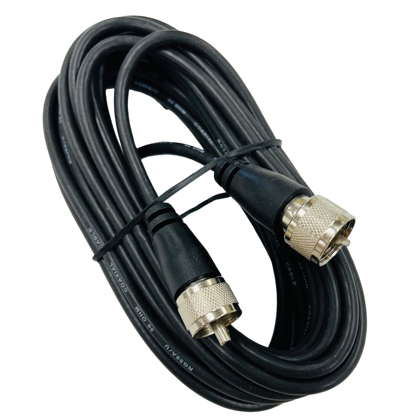 Coax 18' Plug to Plug Lead -