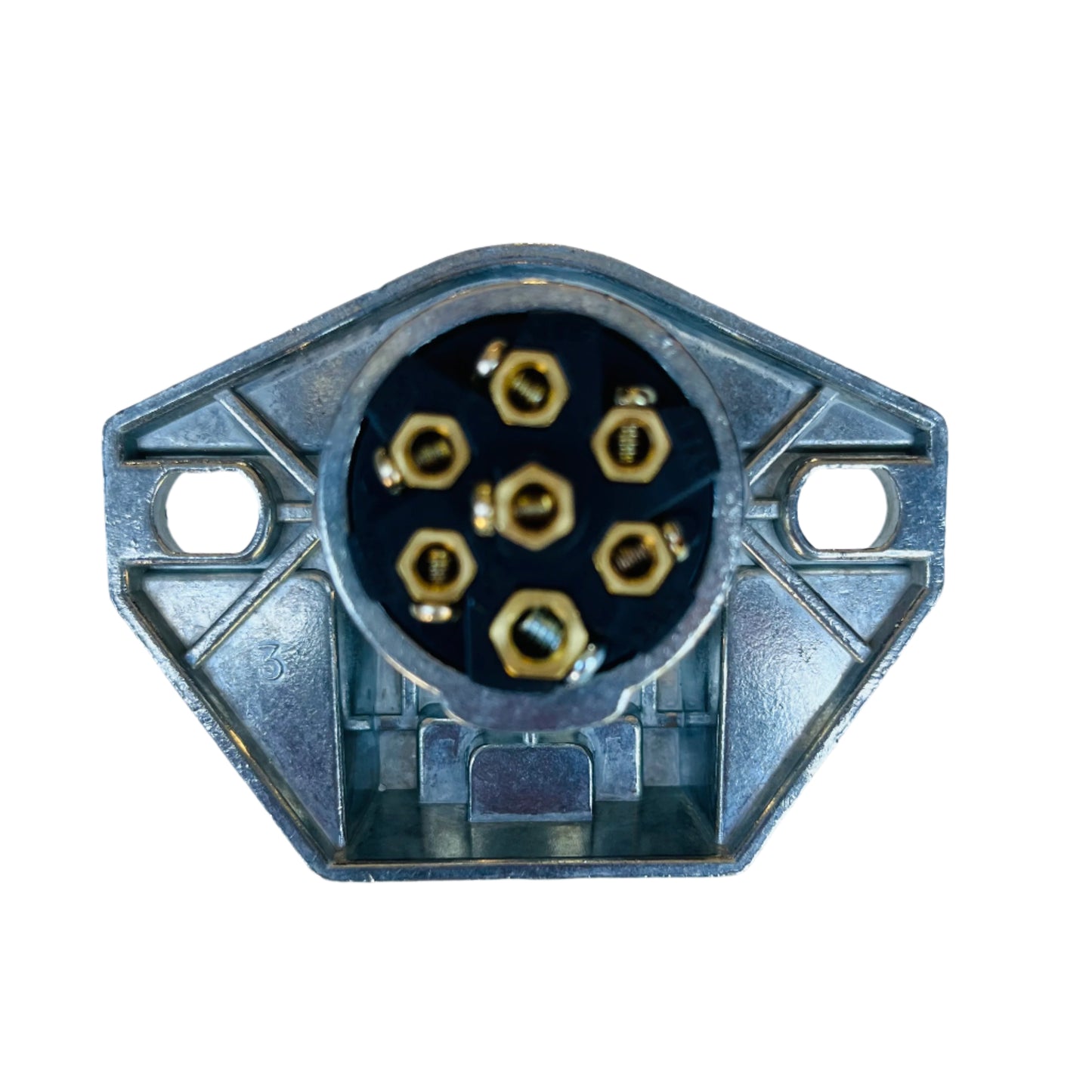 HD 7 way Die-Cast Trailer Connector Socket