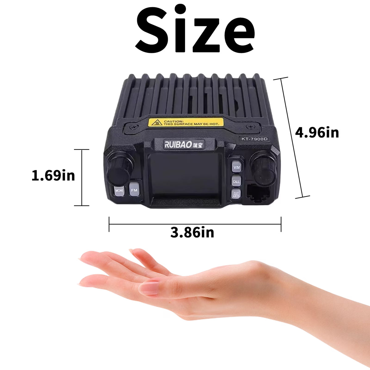 UHF-VHF Dual Band QYT KT-8900D