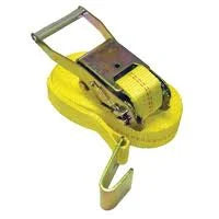 Ratchet Strap with Flat Hooks or J Hooks 2" x 27 ft