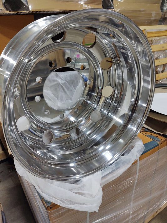 24.5 x 8.25 Aluminum Hub-Pilot Wheel