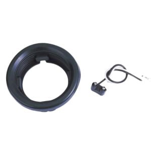 Round Marker Light, 2" Amber 9LED