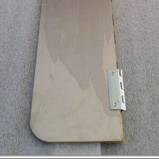 Aluminum Hinged "Over Size Load" Sign 12x60