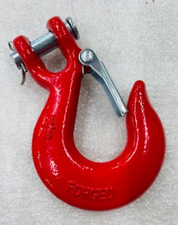 Slip Hook w/ latch, G 70 3/8"