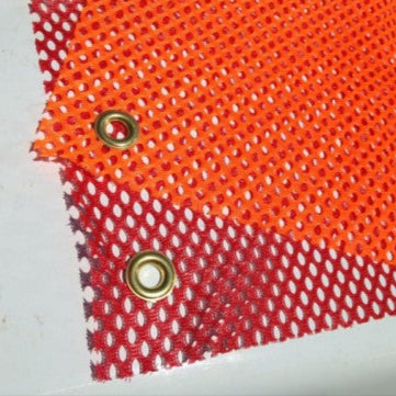 Grommet Warning Flags, 18" Red