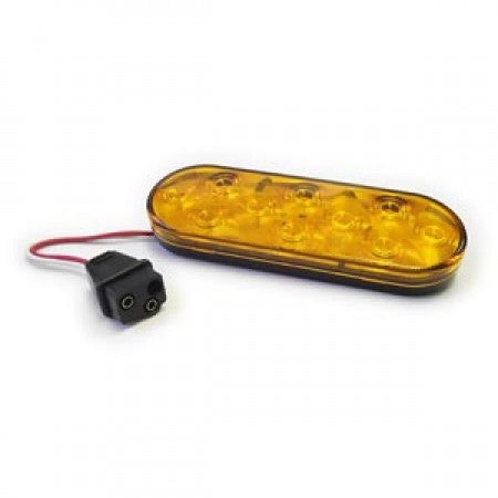 Strobe Light: Grommet Mounted, 6" Amber