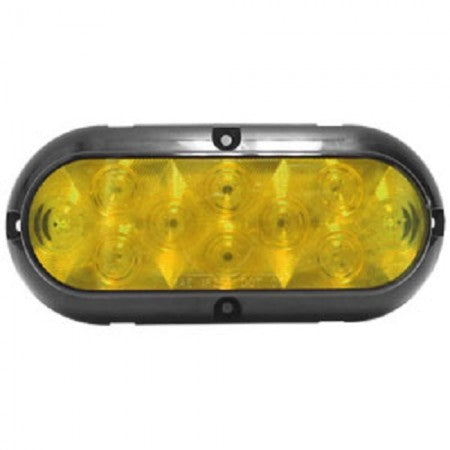 Strobe Light: Surface Mounted, 6" Amber Strobe