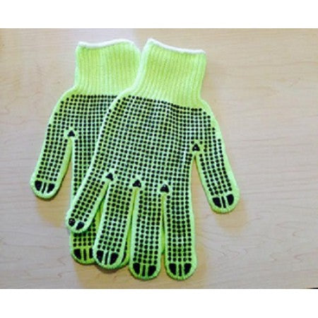 Gloves - Knit Reversible with Dot Grip - Orange or Green