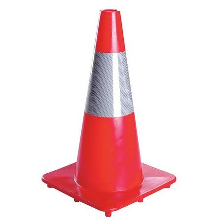Safety/Traffic Cone, Reflective, 18"