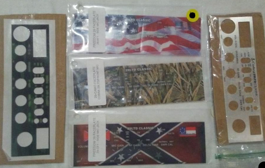 CB Radio Faceplates Cobra 29