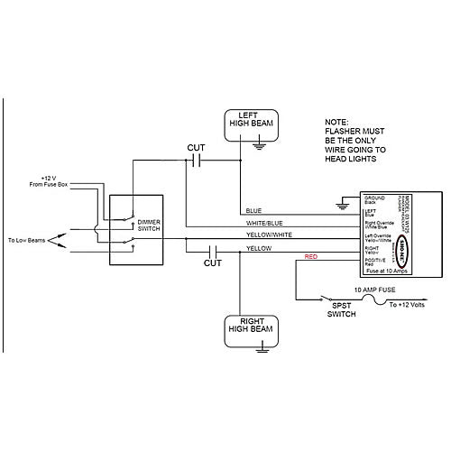 Alternating Headlight Flasher 03.W125
