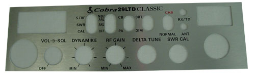 CB Radio Faceplates Cobra 29