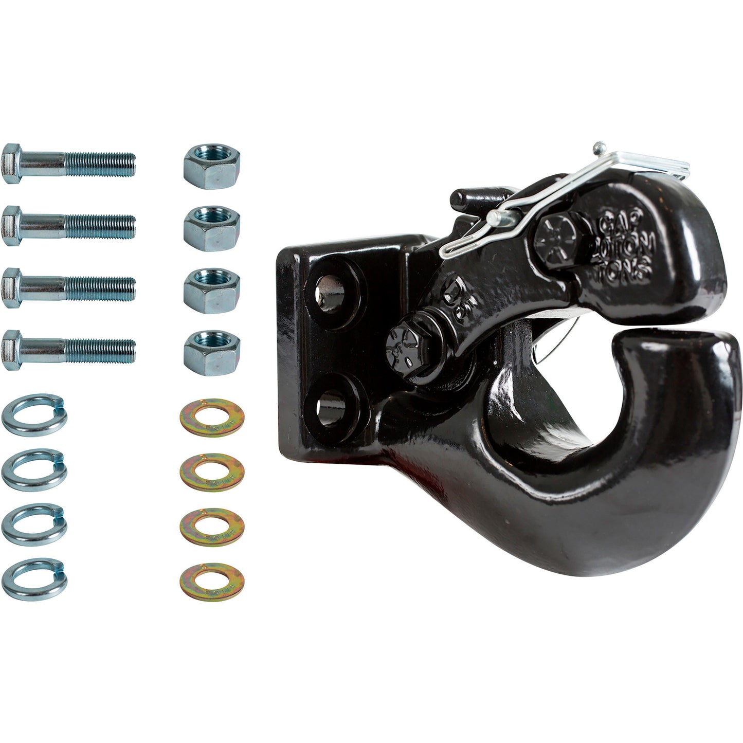 20 Ton Pintle Hook Hitch Mount Kit Fits 2in. - 3in.