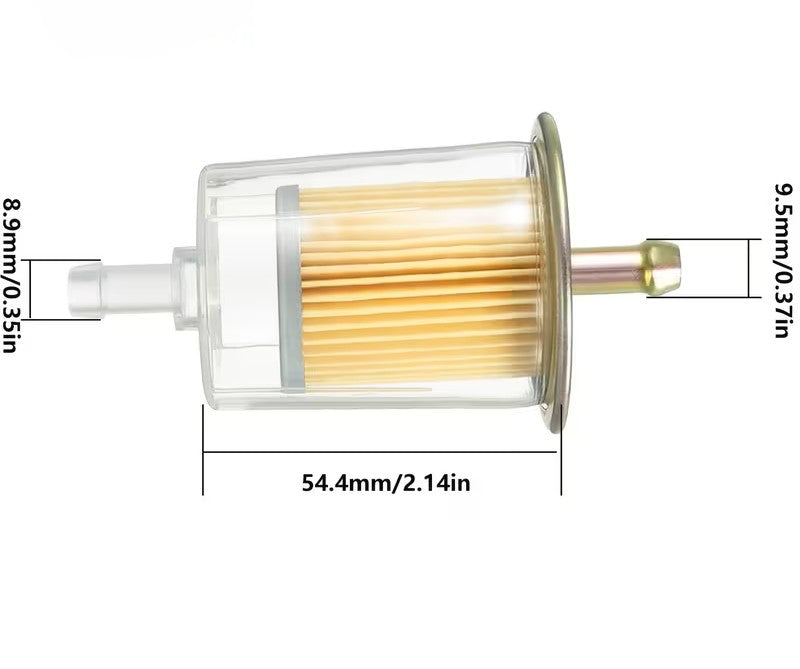 3/8" Universal Replacement Fuel Filter