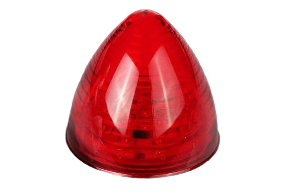 2" Round Beehive/Cone Clearance Marker 9 LED RED or AMBER