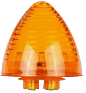 2" Round Beehive/Cone Clearance Marker 9 LED RED or AMBER