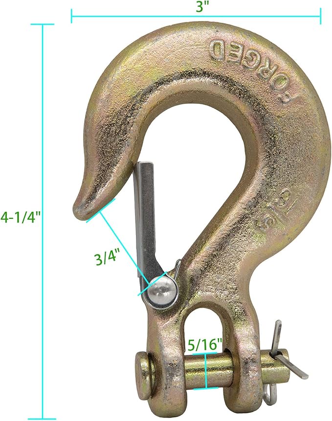 5/16" Slip Hook  Grade 70