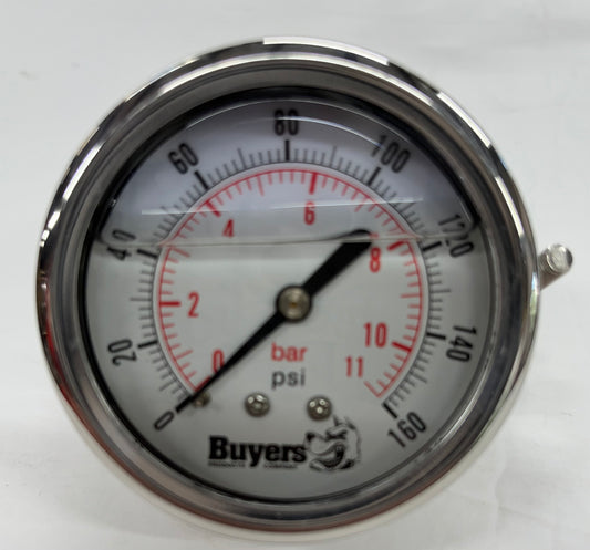 Silicone Filled Pressure Guage