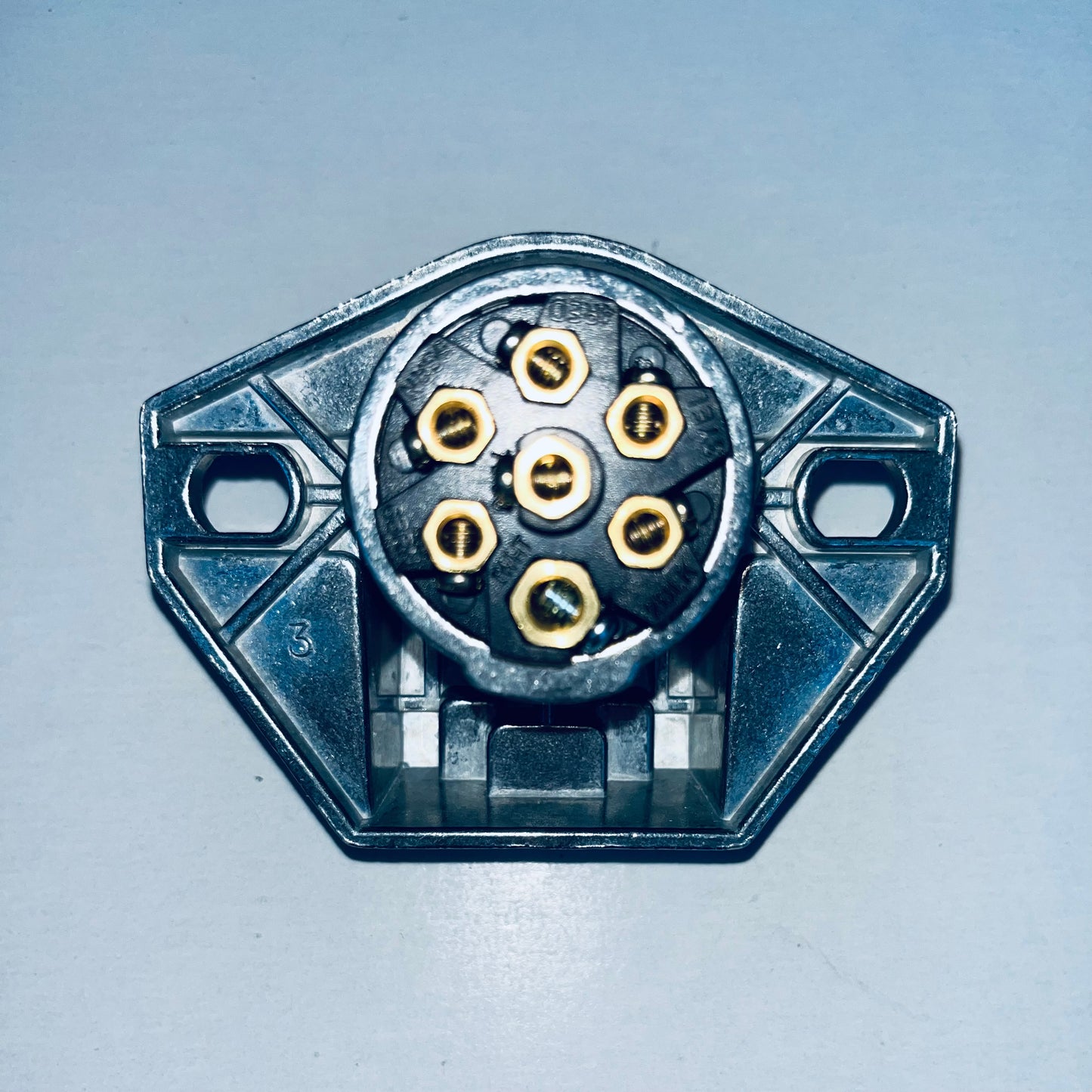 HD 7 way Die-Cast Trailer Connector Socket