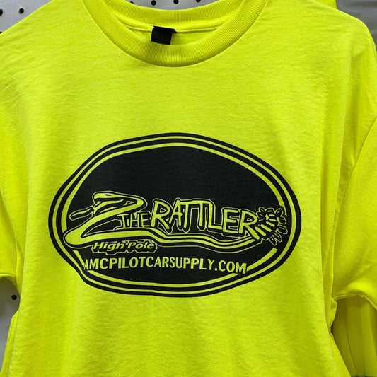 "THE RATTLER" Hi Vis T-Shirt sizes S-6XL