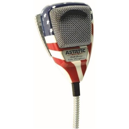 Astatic Noise Canceling Mic Stars and Stripes
