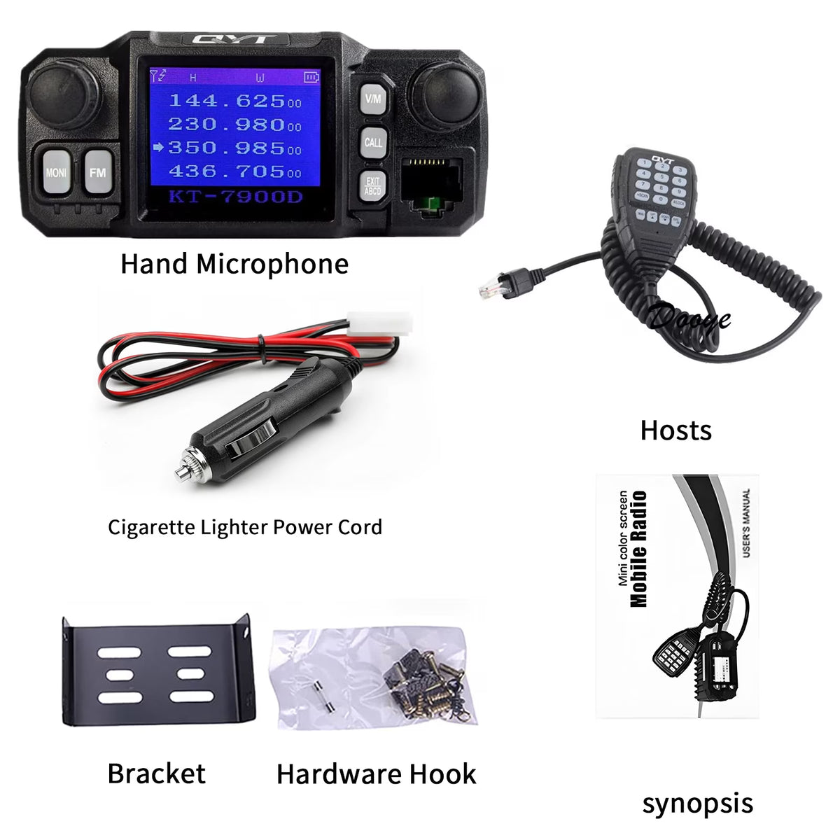 UHF-VHF Dual Band QYT KT-8900D