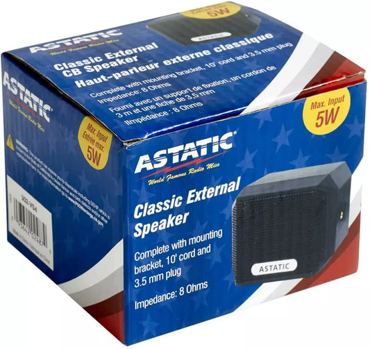 External Speaker, Astatic 2 1-2"