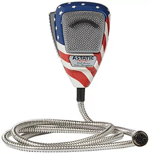 Astatic Noise Canceling Mic Stars and Stripes