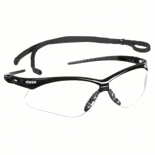 Safety Clear Lens Glasses with Cord