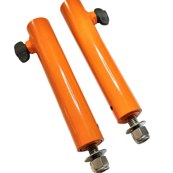 Wing knobs for stick flag holders, Pair