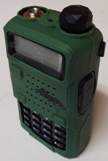 Protective Rubber Case for Baofeng UV-5R With Standard Sized Battery