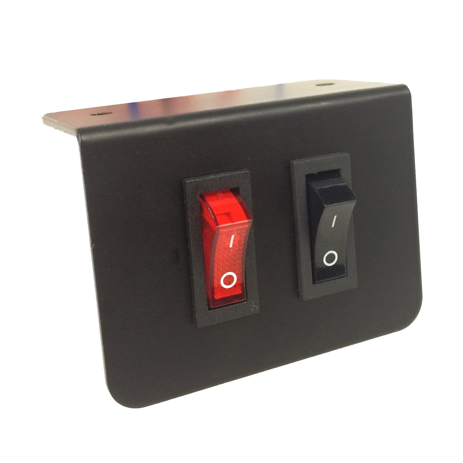 Two Switch Panel - 1 On/Off & 1 Momentary Switch – AMC Pilot Car Supply