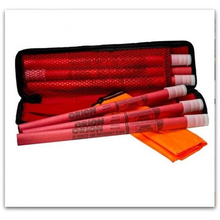 Orion Safety Roadside Emergency Flare Kit w- 8 (30 min) Flares -WE DO NOT SHIP THIS ITEM