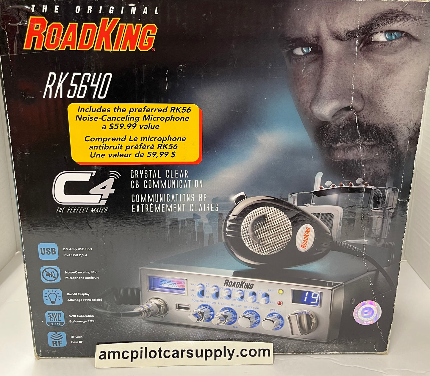 Road King Original RK5640 w/Noise Cancelling Mic